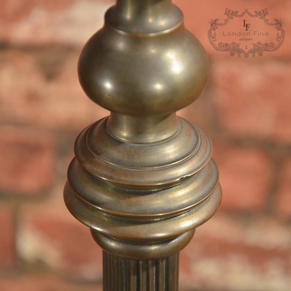 Regency Pair of Brass Stands - London Fine Antiques