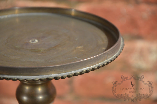 Regency Pair of Brass Stands - London Fine Antiques
