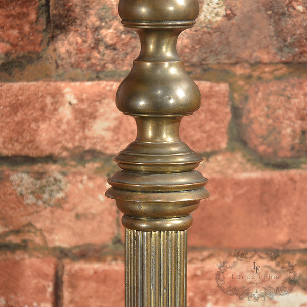 Regency Pair of Brass Stands - London Fine Antiques