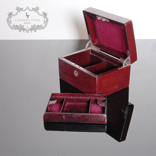 Vintage '30s Jewellery Box - London Fine Antiques