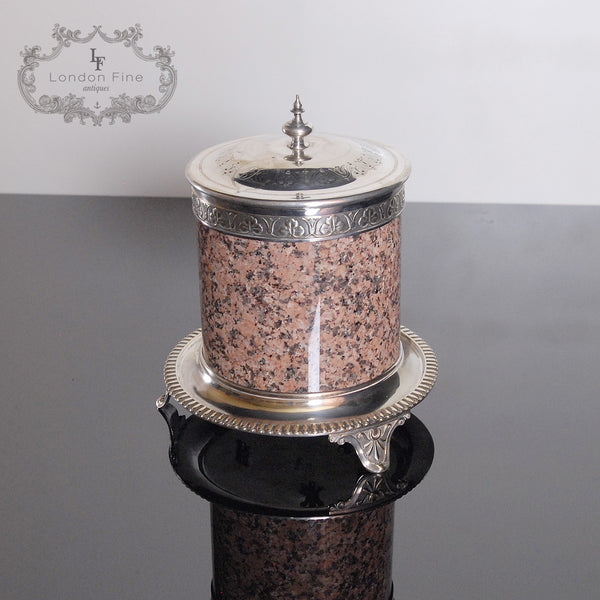 Victorian Biscuit Barrel - London Fine Antiques
