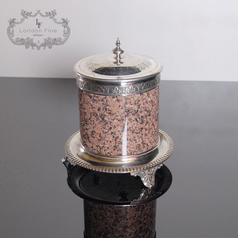 Victorian Biscuit Barrel - London Fine Antiques