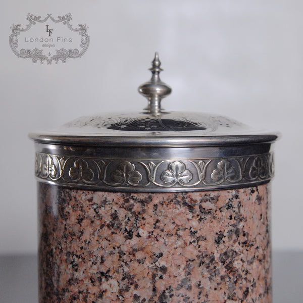 Victorian Biscuit Barrel - London Fine Antiques