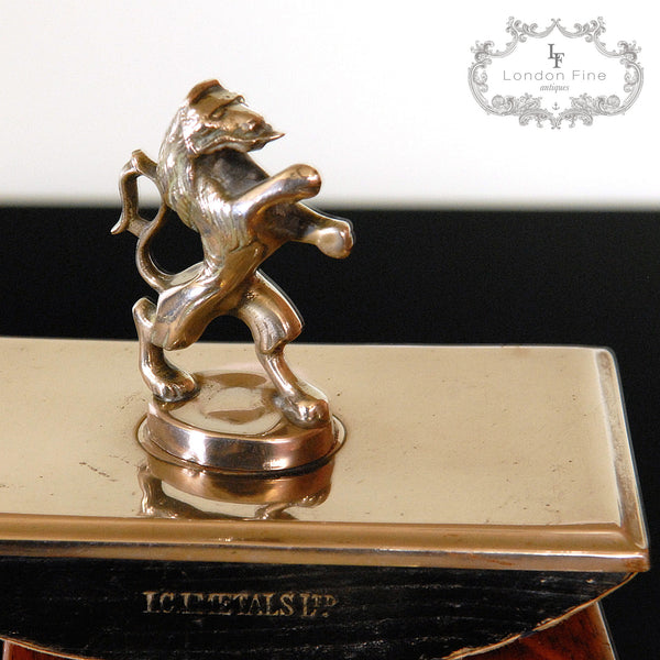Vintage '40s Inkwell & Blotter - London Fine Antiques