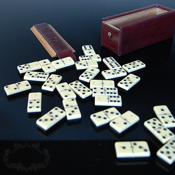 Vintage '60s Dominoes Set - London Fine Antiques