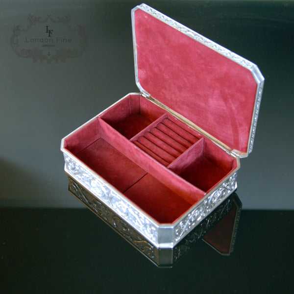 Vintage '20s Jewellery Box - London Fine Antiques