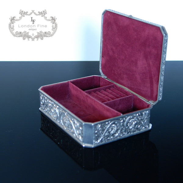 Vintage '20s Jewellery Box - London Fine Antiques