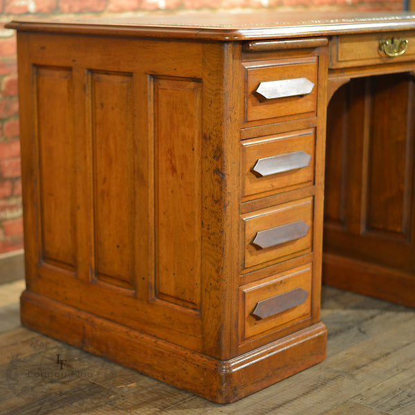 Antique Pedestal Desk - London Fine Antiques