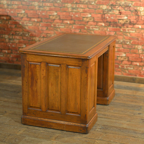 Antique Pedestal Desk - London Fine Antiques