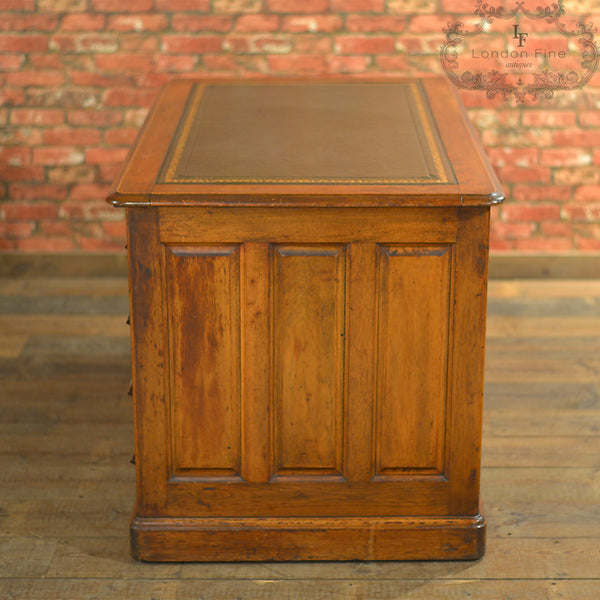 Antique Pedestal Desk - London Fine Antiques