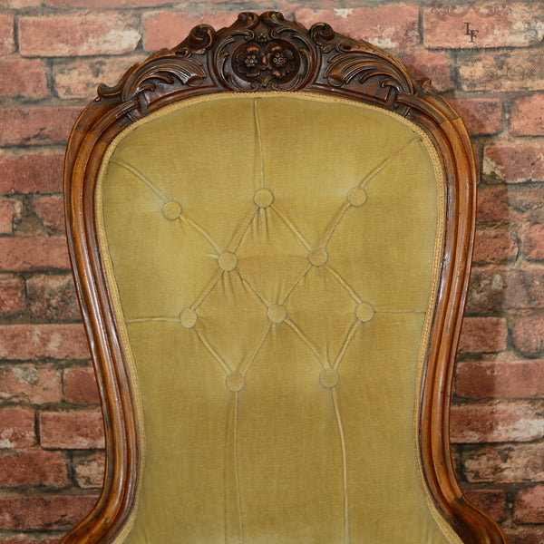 Victorian Salon Chair - London Fine Antiques