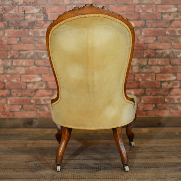 Victorian Salon Chair - London Fine Antiques