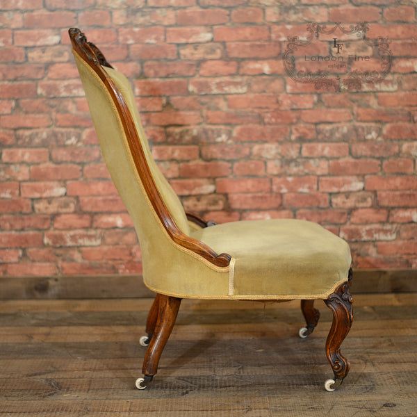 Victorian Salon Chair - London Fine Antiques